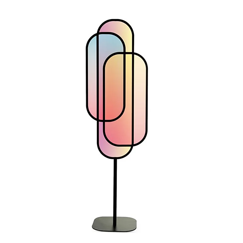 Decorative floor lamp atmosphere light and shadow value living room light ornament