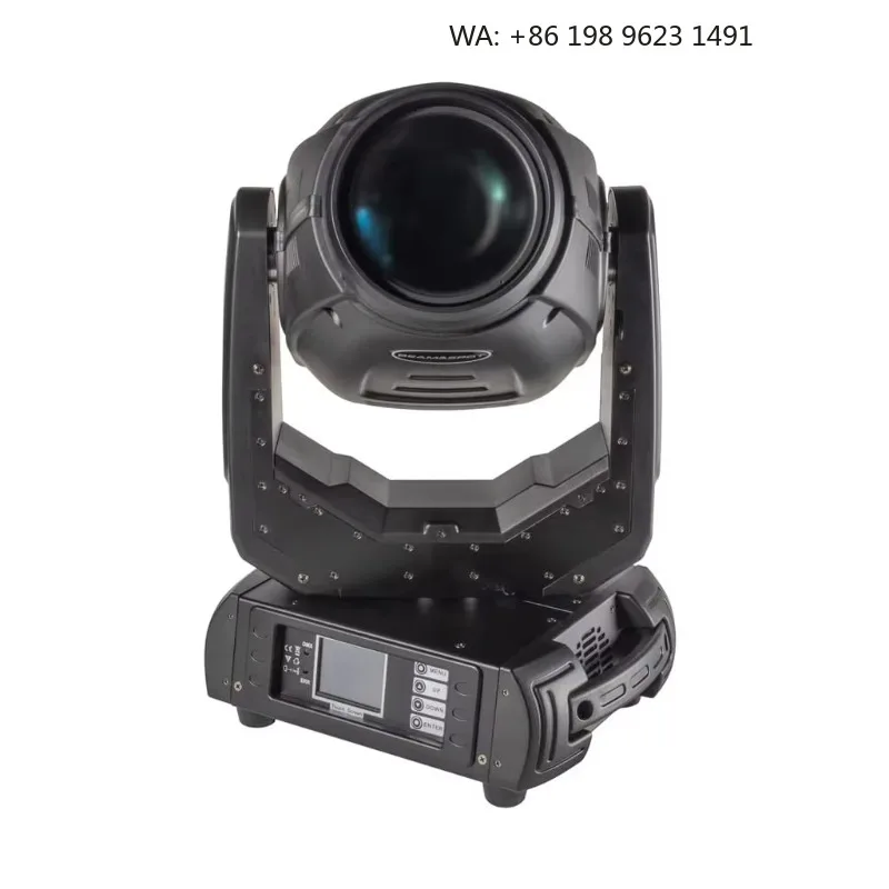 280W Double Prism Moving Head Spotlight 3IN1 Rotatable Stage Lamp for KTV Theme Park Disco Live Performance