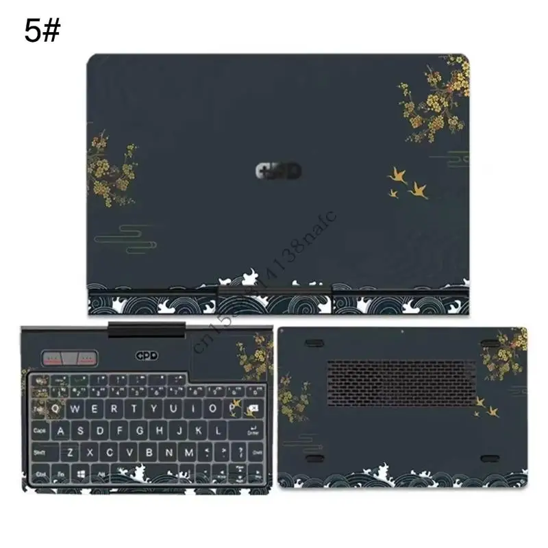 

594F Precise Cut Laptop Decorative Sticker Full Body Protections Film For 8Inch Portable Computers 20222025 Models