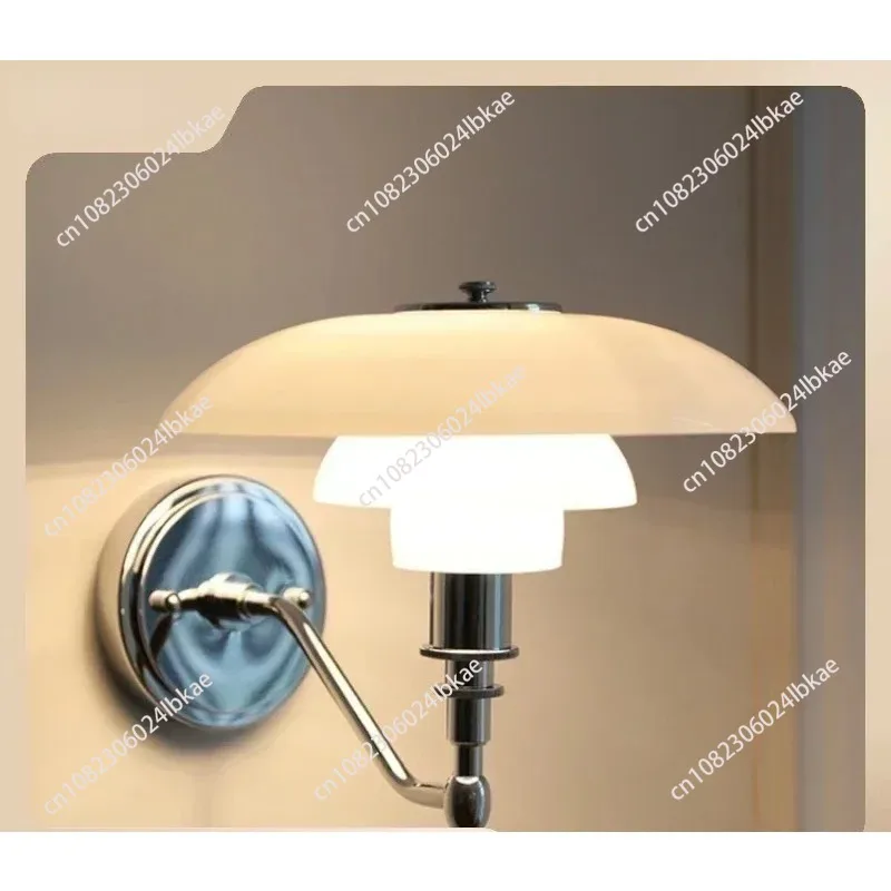 

Настенный светильник в скандинавском стиле, креативная гостиная, столовая, диван, ТВ-фон, настенное стекло, прикроватная лампа для спальни