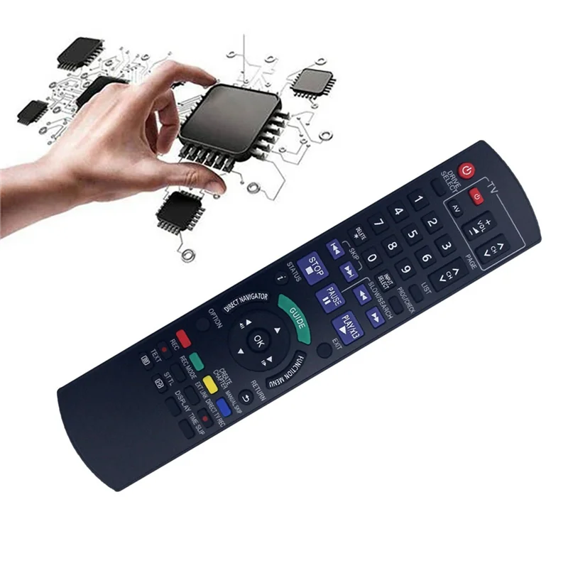 

FFYY-Remote Control N2QAYB000336 Replacement For PANASONIC DVD Recorder N2QAYB000336 Remote Control