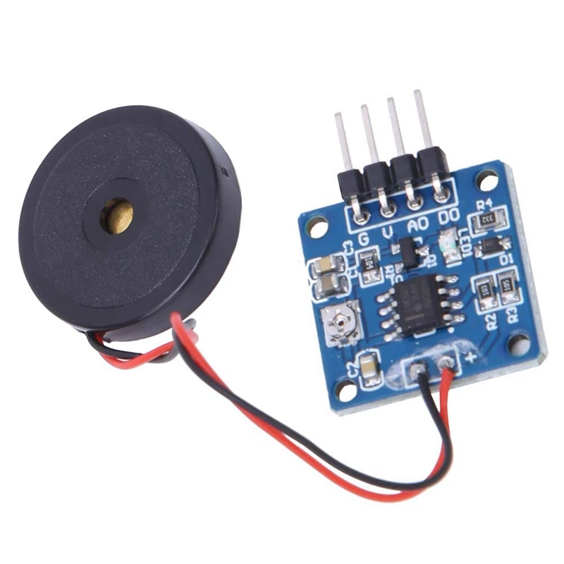 Promoção! Módulo sensor de batida de vibração piezoelétrica, 2 peças, módulo de interruptor de vibração, mini motores de vibração, mini motor vibratório