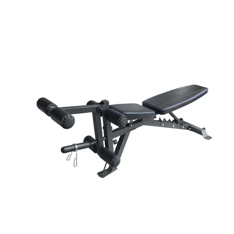 2025-Multi function Home Gym Equipment Smith Machine Adjusta   ble Weightlifting Bench Press Sit Up Bench Weight Bench