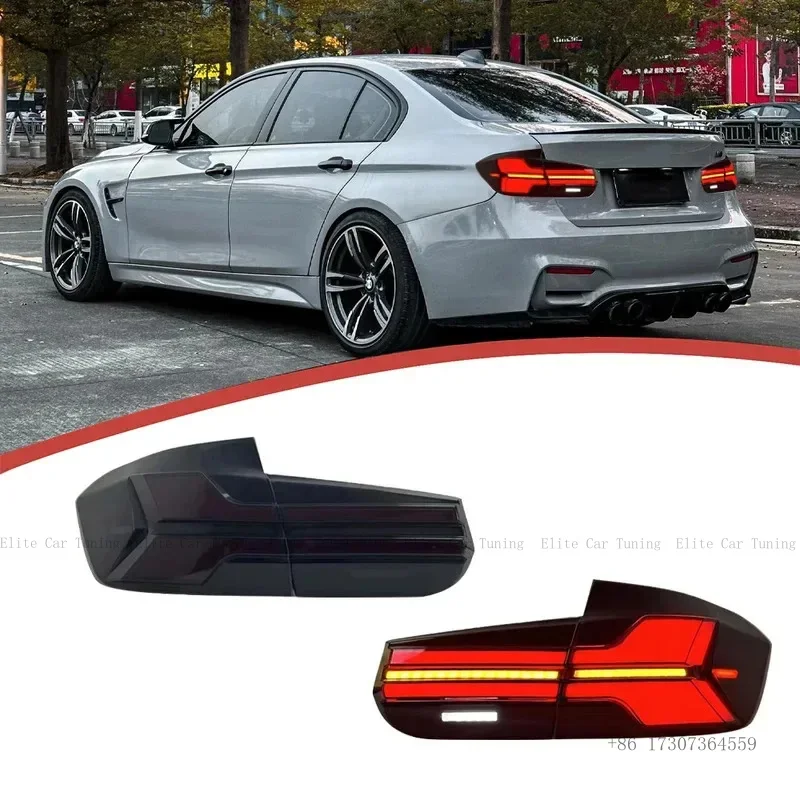 Motion Auto LED Tail Lights For  3 Series F30 M3 F80 2012-2018 Sequential High Quality Car Lighting Syestms Rear Light