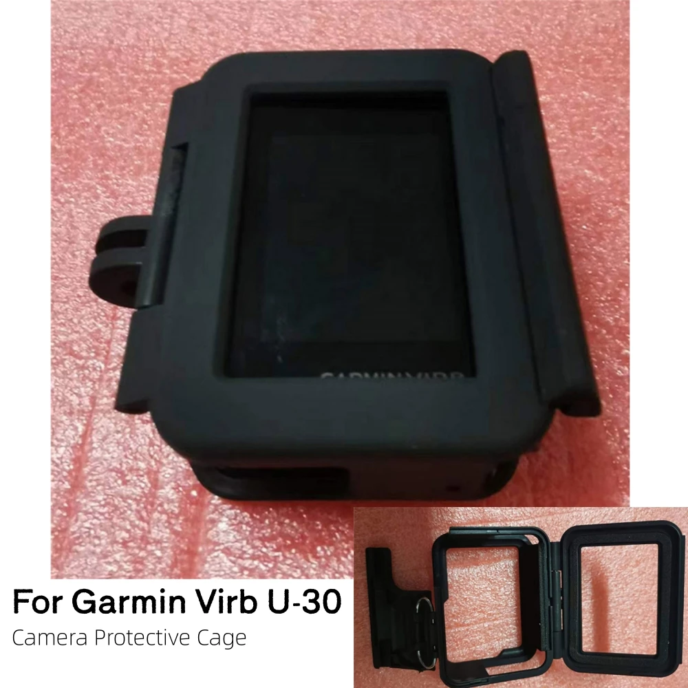 لـ Garmin Virb U-30 قفص الكاميرا العملي إطار حماية قوس مضاد للسقوط ملحقات حماية الكاميرا