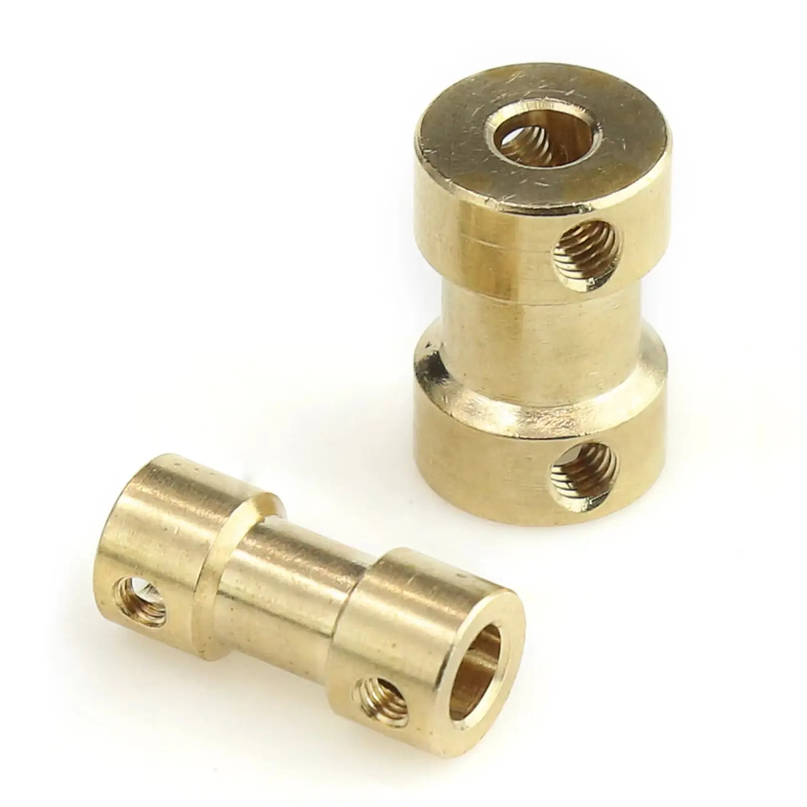 1PCS Brass Coupling Motor Shaft Extension Joint 2/2.3/3.17/4/5/6mm Transmission Connection Accessory DIY
