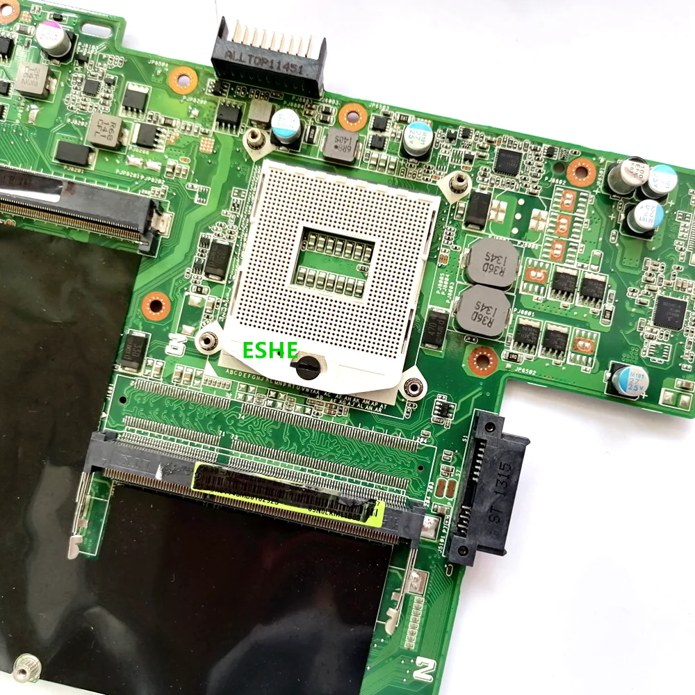ل ASUS G53SW G53SX VX7 VX7SX G53S اللوحة الرئيسية HM65 مع 2 فتحات ذاكرة الوصول العشوائي اللوحة الأم للكمبيوتر المحمول اختبار العمل 100%