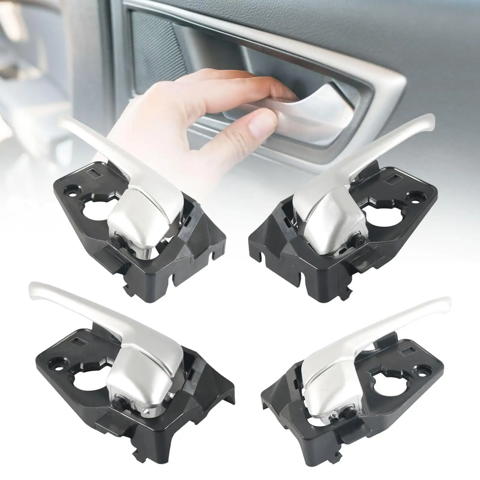 

Дверная ручка салона автомобиля, ручка из АБС-пластика, профессиональный автомобильный аксессуар для Kia Picanto 2