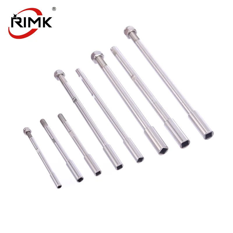 

1pc Rc Boat Stainless Steel 3.18/ 4.76 3/16''/ 6.35mm 1/4'' Prop Shaft Length 124/112mm for Gas Engine RC Boat Flex Cable Shaft