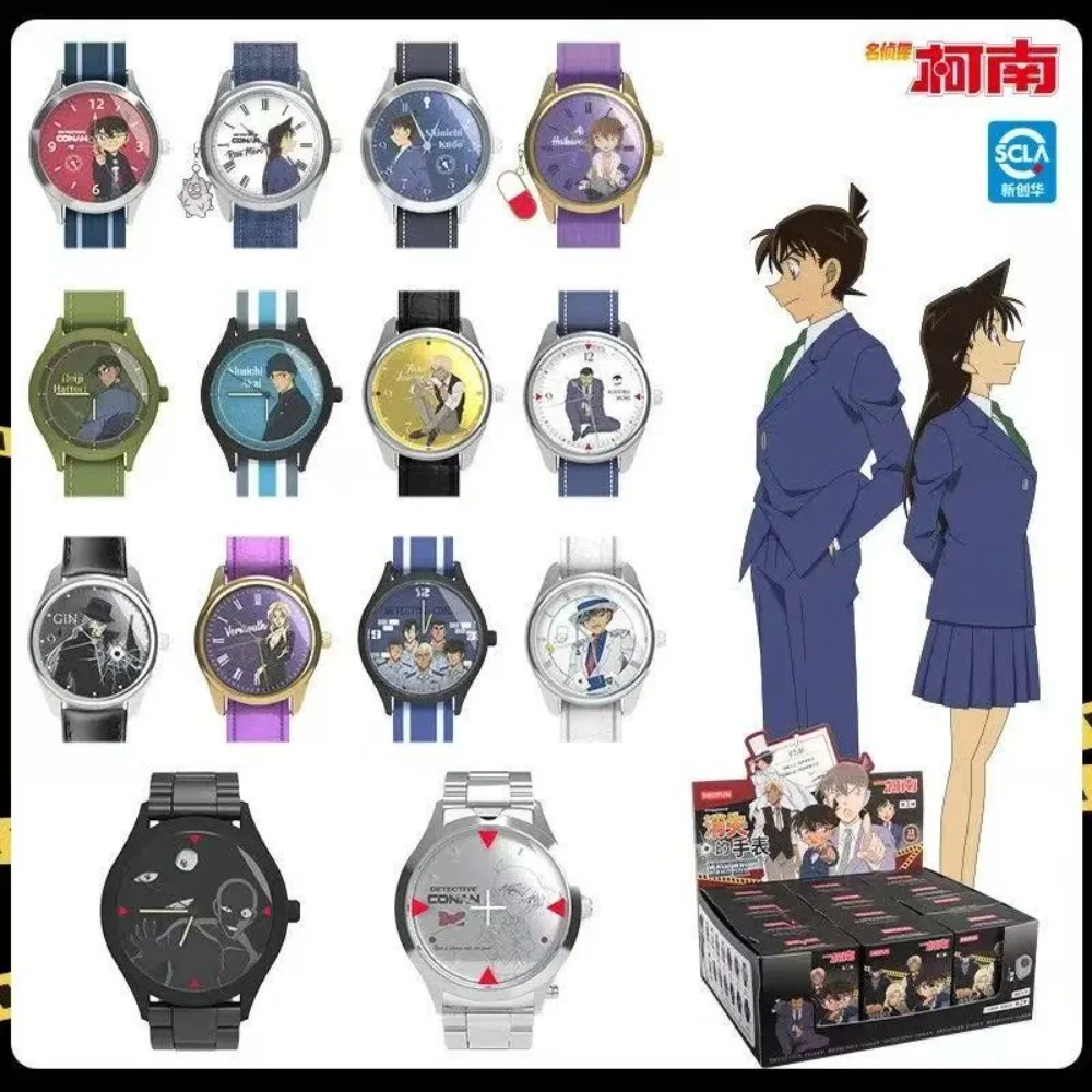 

Detective Conan Co Branded Disappearing Watch Thief Kidd'S New Small Orchid Blind Box Cute Cartoon Children'S Adult Figurine Wat
