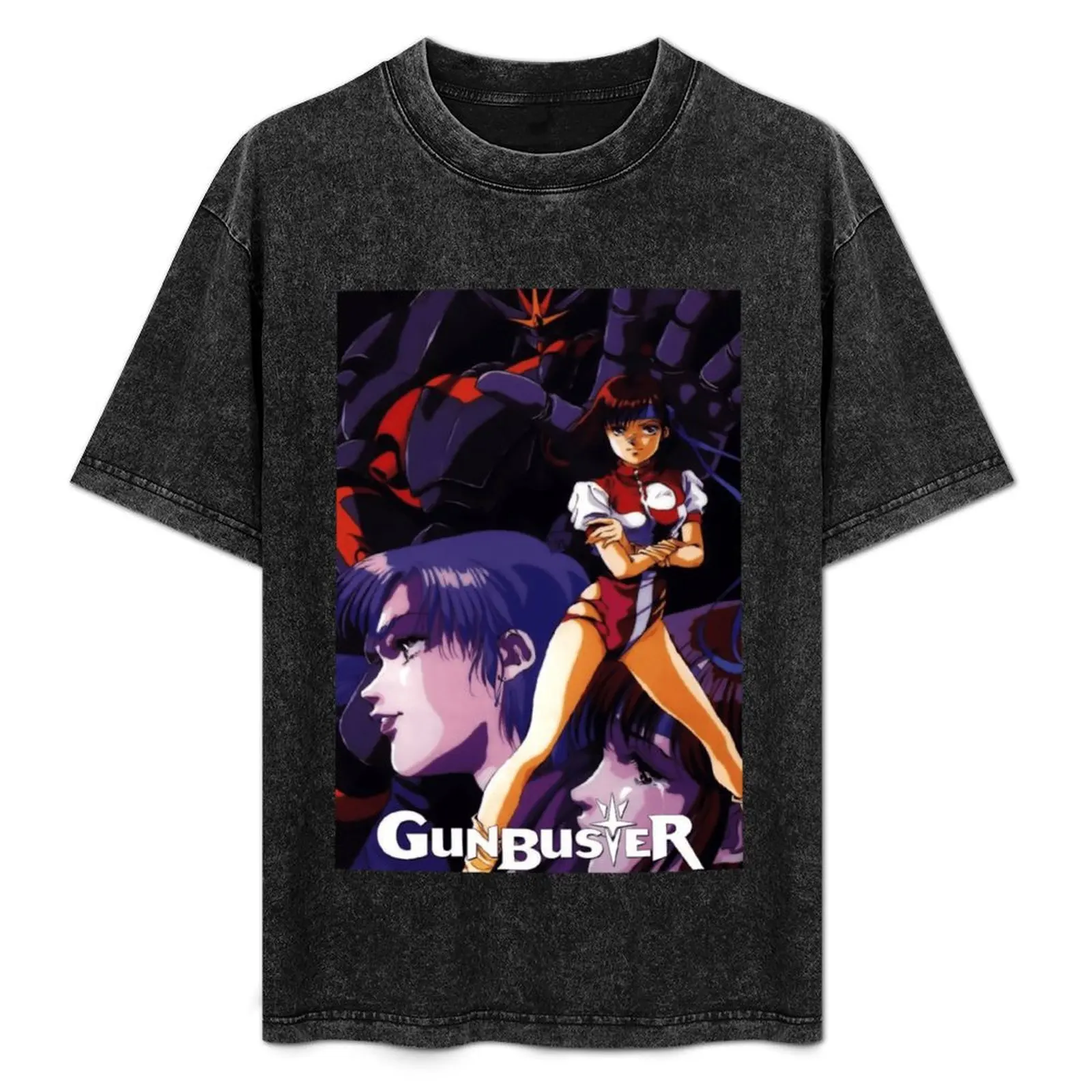 

Toppu o Nerae Gunbuster Art Poster T-Shirt High Elasticity Sports T-Shirt