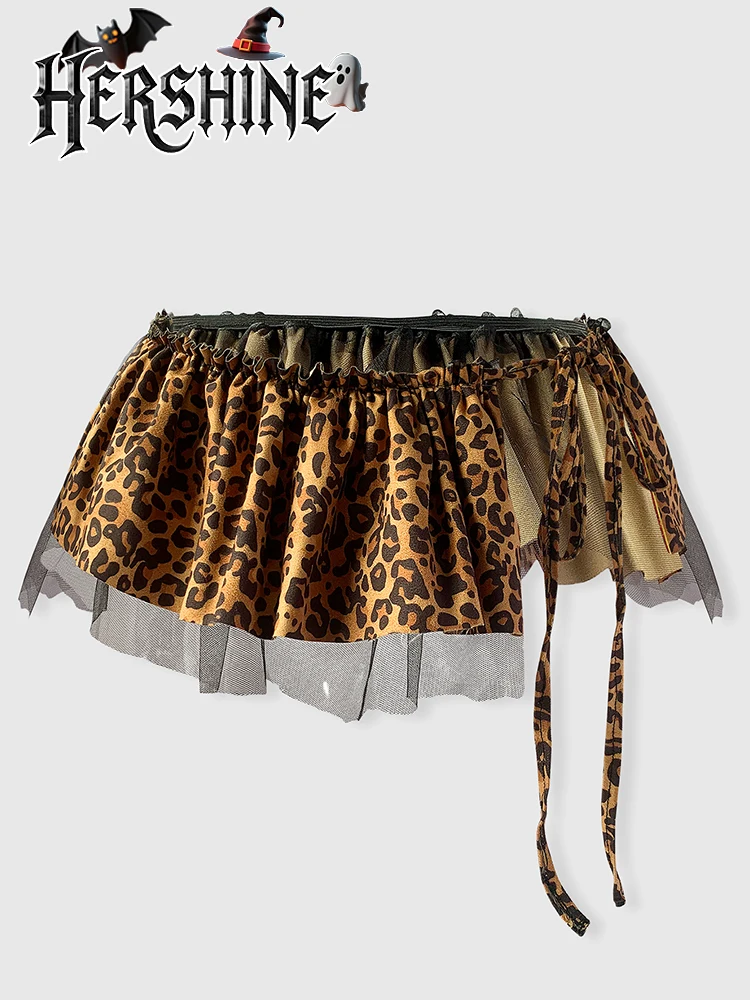 قطعة واحدة من تنورة الخصر النسائية المثيرة بطبعة الفهد، منتج أزياء نسائي، ملهى ليلي، تاريخ جنسي، هدية عيد الهالوين يجب اقتناؤها #3