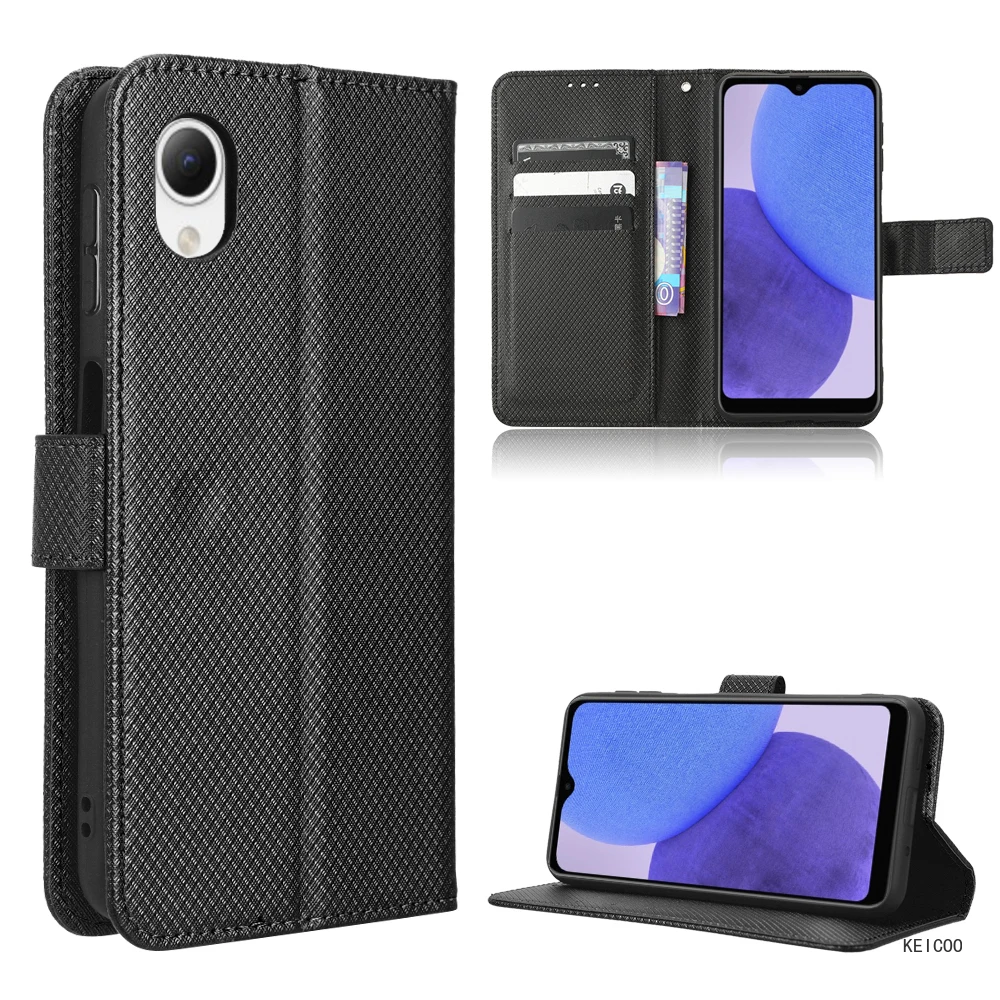 

Business Wallet For Samsung Galaxy A23E A22 SC-56B A23 A23S SC-5C 5G Mobile Wifi SCR01 Japan Leather Case Card Slots Holder Capa