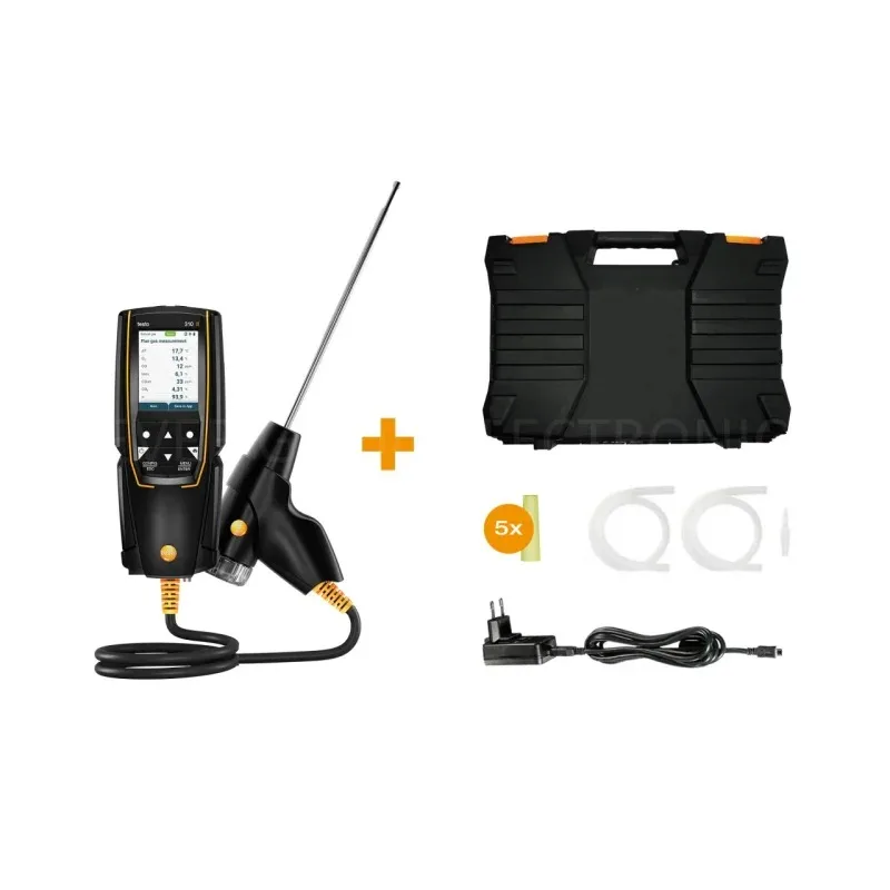Testo 310 II Flue Combustion O2 CO CO2 Measuring Range 0 To 4000 ppm 0563 3104 01