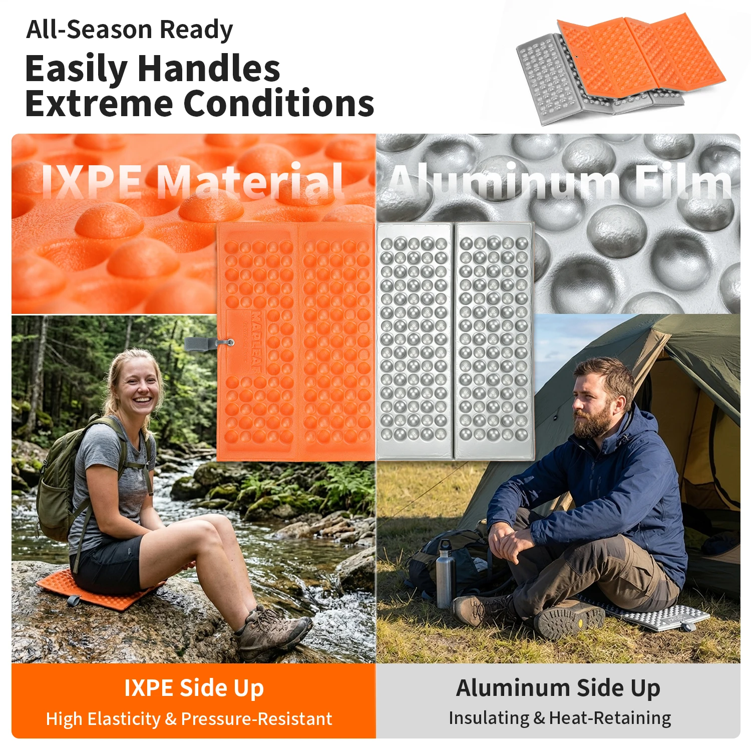 MAPLEAF Egg Nest Folding Cushi - Outdoor Camping Rug ulasan dan harga