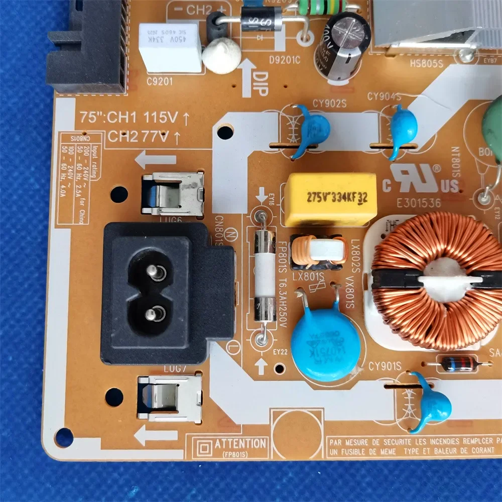 توريد بطاقة لوحة الطاقة BN44-01056A متوافق مع تلفزيون سامسونج UA75TU8000 UN70TU7000G UN75TU8000G UN70TU6980F UE75TU7125K UN75TU8200F