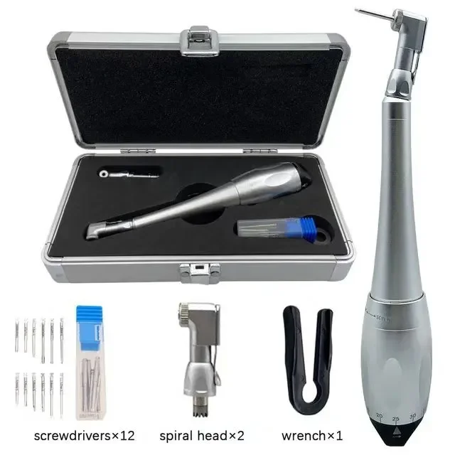

Best-Selling Custom Dental Implantation Torque Screwer Dental Implant Wrench Torque Push Button / Latch Hand Piece