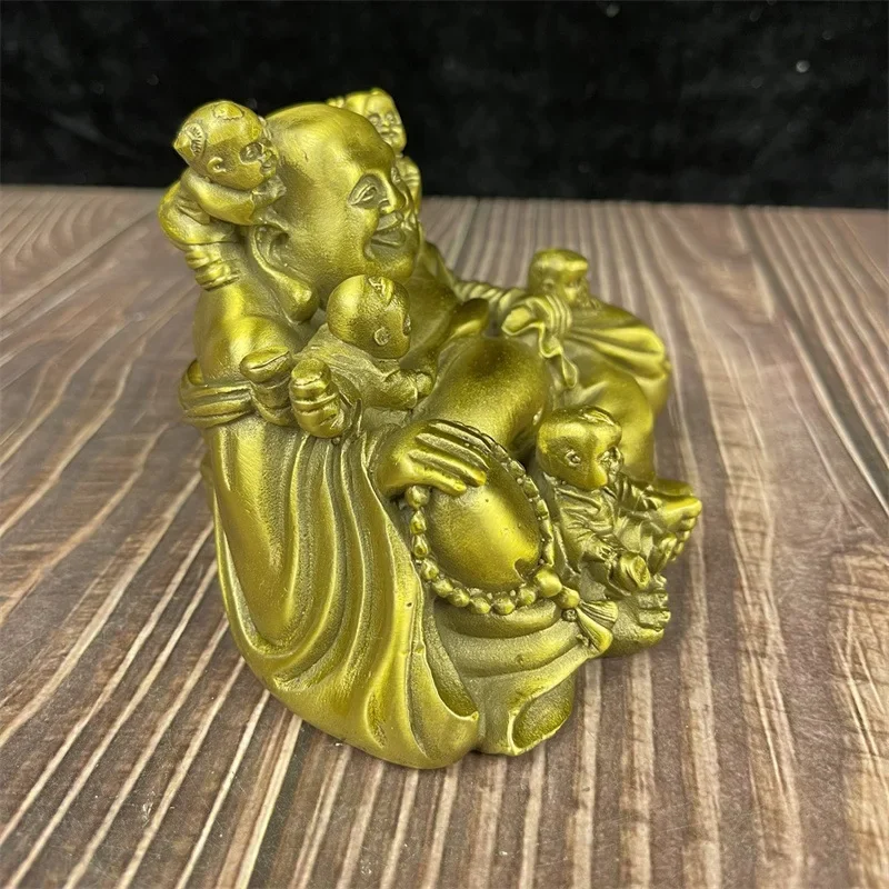 Wuzi Dengke Buddha ornaments wholesale brass Wuzi Laughing Buddha Wuzi sending blessings