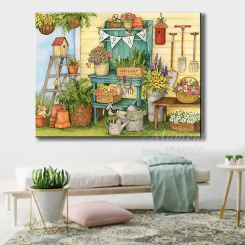 एवर मोमेंट ऑफिशियल स्टोर डायमंड पेंटिंग फ्लावर बर्ड गार्डन पैस्टोरल होम बीड हैंडमेड सेट न्यू अराइवल्स फुल स्क्वायर ASF2288 8 best sales एवरमोमेंट आधिकारिक स्टोर - №5