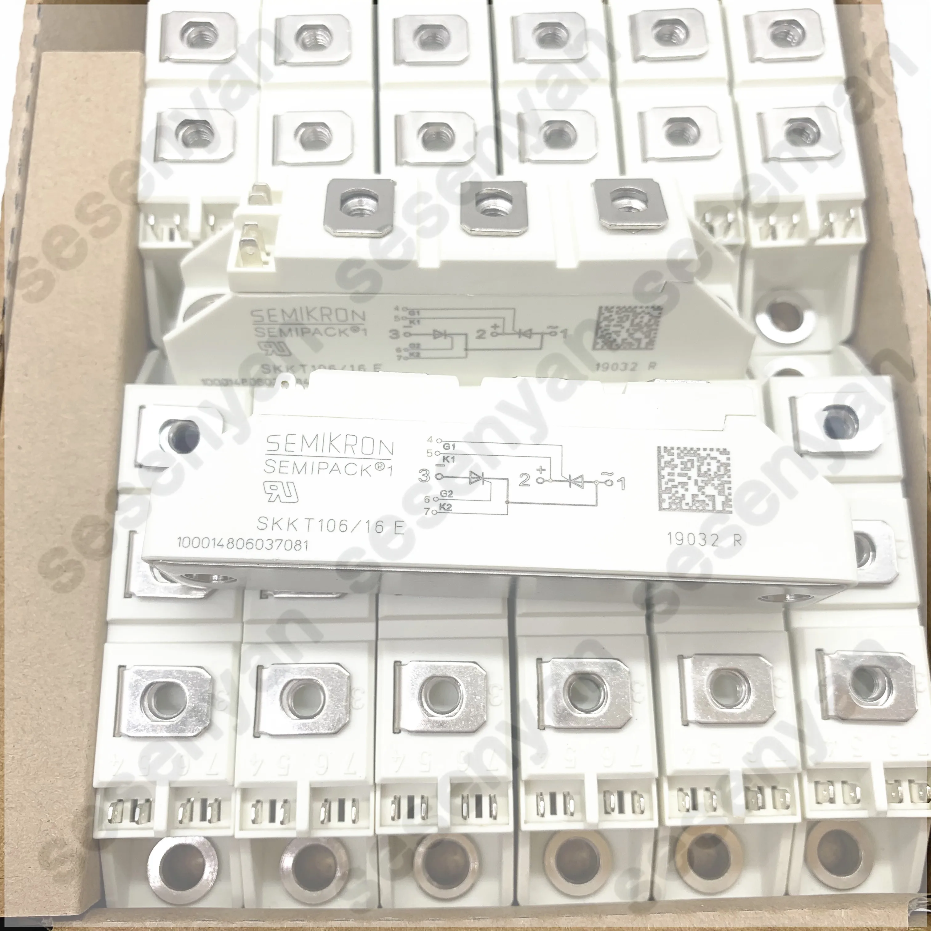 Package SKKT106/16E SKKT106 16  SKKT92/16E SKKH92/18 SKKH92 18 New Thyristor Diode Module