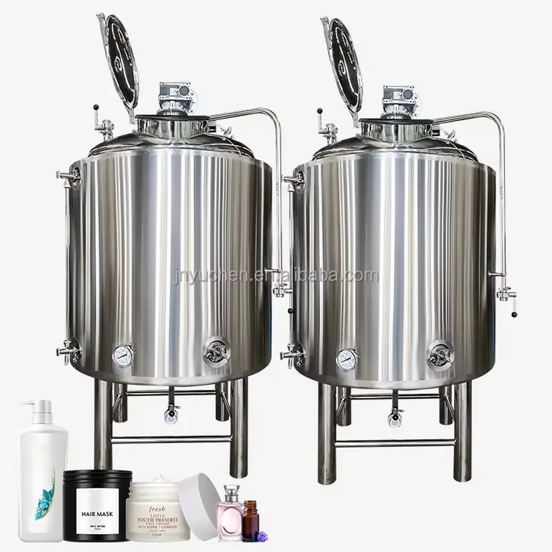 500liter Refrigerated Cooling/heating tank with Water Jacket Function Mixing tank