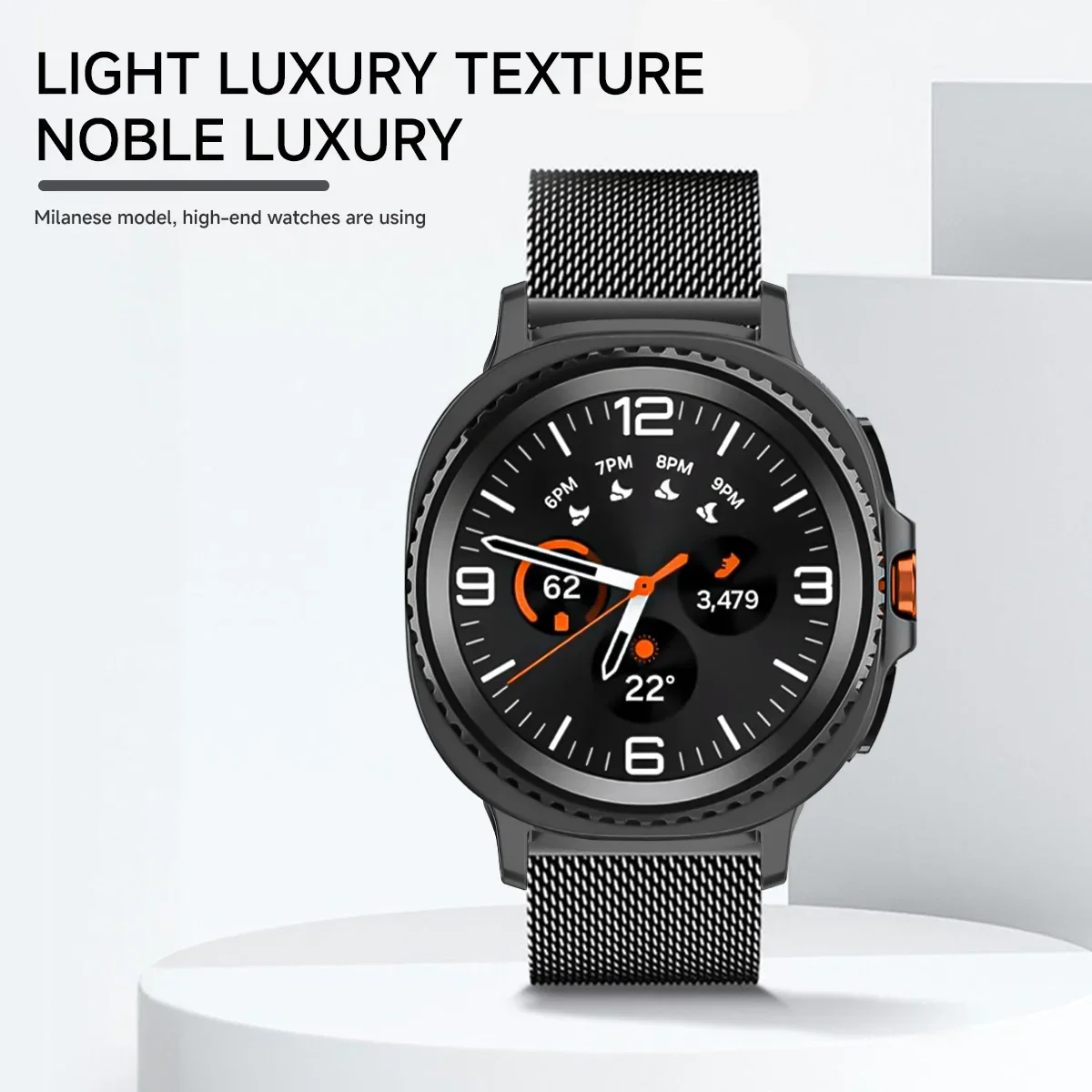 Stainless Steel Strap for Samsung Galaxy Watch 8 44 40mm 8Classic Luxury Metal No Gaps Strap for Watch Ultra2 Bracelet Watchband