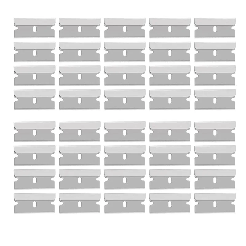 Vervangende schraperbladen Lijmschraper Cutter Autosticker Remover Glasverfschraper Reinigingsgereedschap voor het verwijderen van labelijm - afbeelding 2