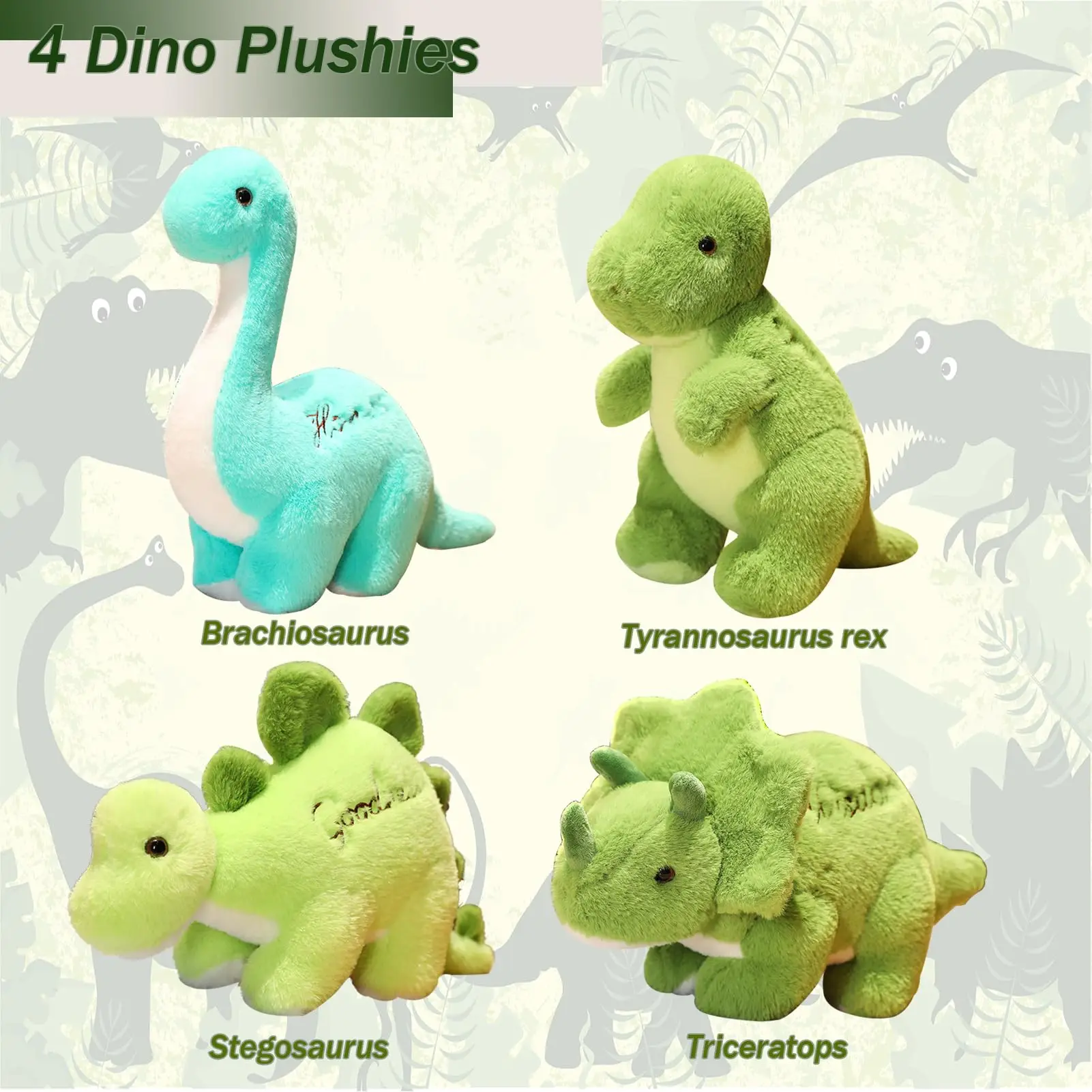 28CM dessin animé dinosaure en peluche doux Animal Dino peluche poupées mignon tyrannosaure Triceratops peluche oreiller jouet cadeau de fête d'anniversaire