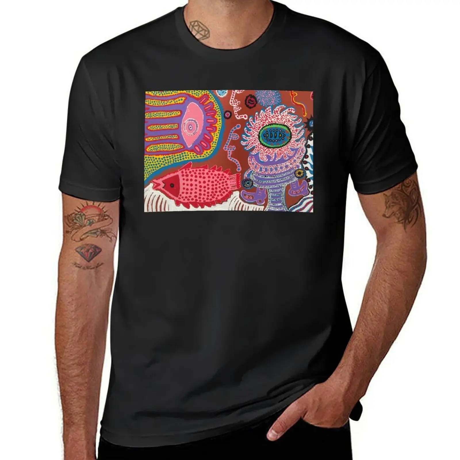 Yayoi Kusama T-Shirt quick-drying anime blacks customs design your own big and tall t shirts for men