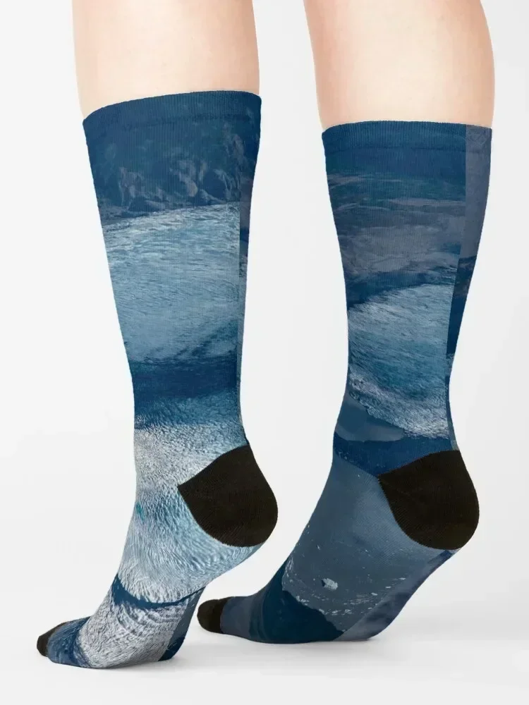 Aerial Glacier - Alaska Socken kawaii coole Herrensocken Damen