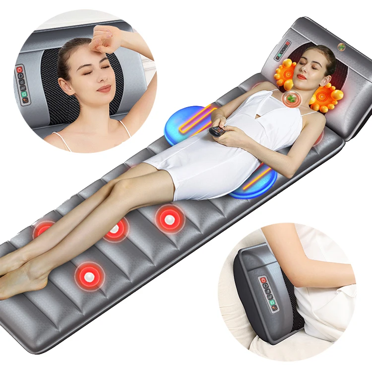 Multifunctional whole body cervical massager electric massage equipment cushion home neck back waist massage mattress