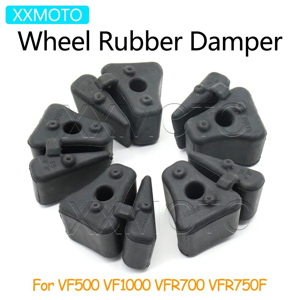 

For Honda VFR700 VFR750F VF 500 1000 VFR 700 750 F 750F Motorcycle Hub Damper Rear Wheel Drum Rubber Sprocket Buffer Damper