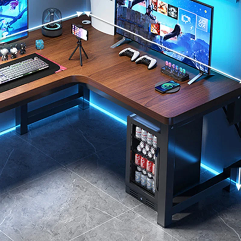 Gamer Computer Desks Bedroom Auxiliary Standing Desktops Gaming Desk Organizer StudentEscritorio Oficina Office Work Furniture