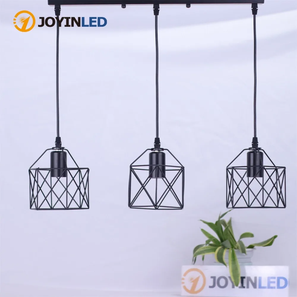 

Светодиодная люстра JOYINLED в скандинавском стиле, высококачественная, железная, 3-ламповая, подвесная, для кухни, столовой, гостиной, современный дом