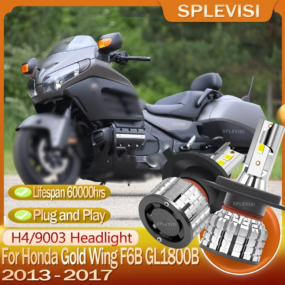 

3-Year Warranty Long-Term Quality Assurance H4 motorcycle Headlight For Honda Gold Wing F6B GL1800B 2013 2014 2015 2016 2017