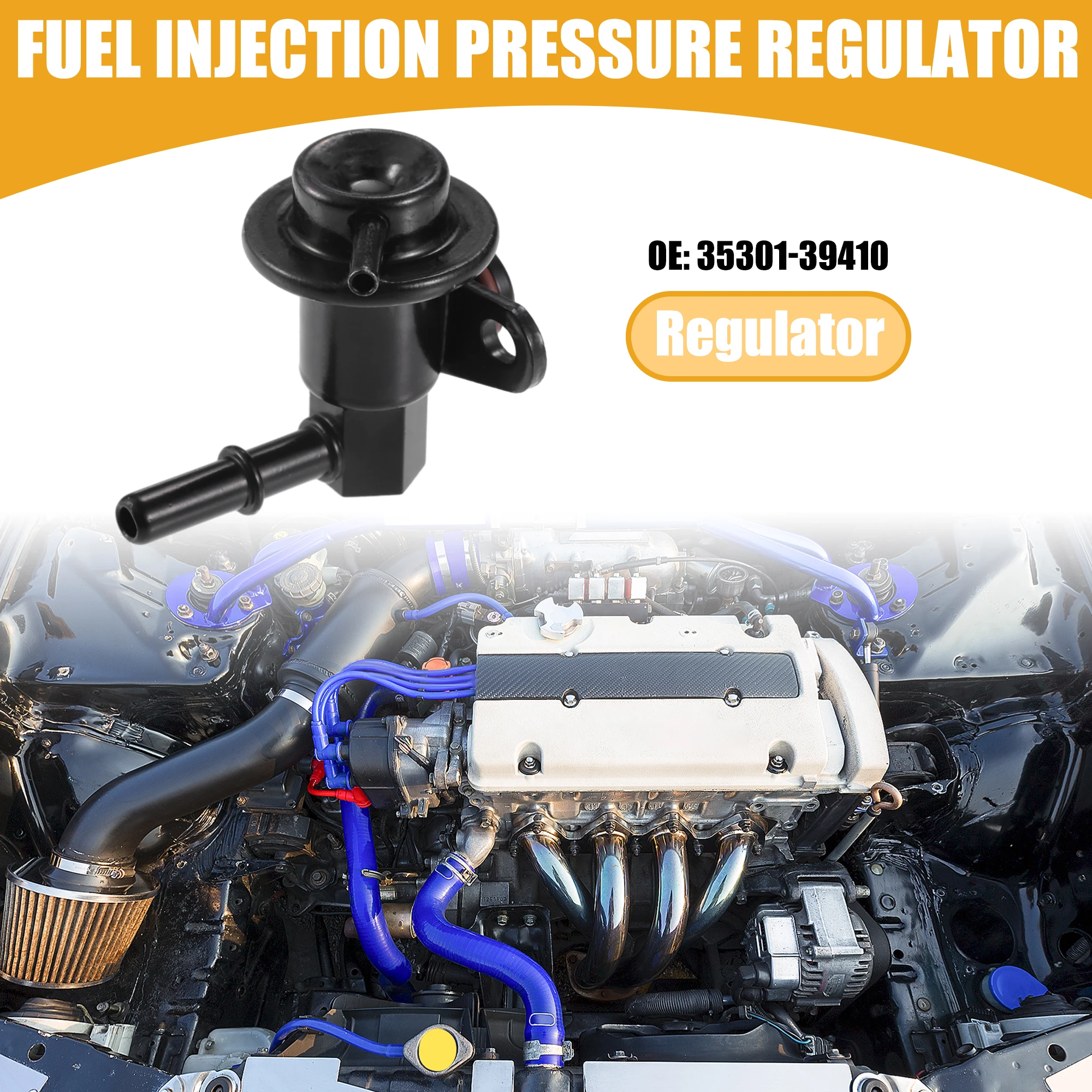 UXCELL Fuel Injection Pressure Regulators No.35301-39410 for Kia Sorento 2003-2006