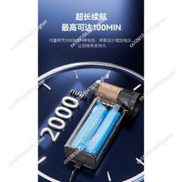 Power Air Blower Portable Cordless Computer Keyboard Cleaner 1500mAh Brushless Strong Turbo Fan Air Duster