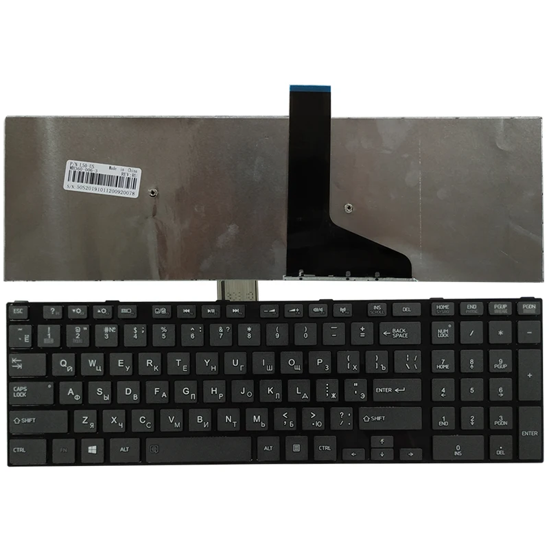 Ru rosyjska klawiatura do laptopa Toshiba satellite L50-A S50-A S50T-A S50D-A S55-A S55D-A S55T-A L70-A L75-A C70-A C75-A — zdjęcie 5