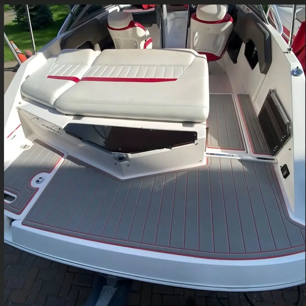 

2003 Re-gal 2000 Swim Platform Step Pad Boat EVA Foam Faux Teak Deck Floor Mat SeaDek MarineMat Gatorstep Style Self wezsedxcgjk