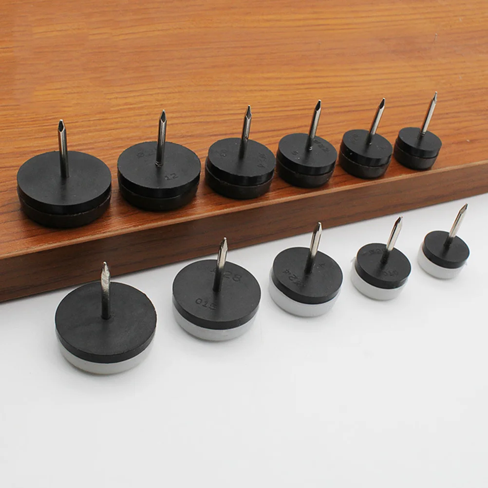 

50pcs 20Mm Chair Table Furniture Leg Pads Non Skid Nail Mat Wood Floor Protector Noise Proof Durable Easy Install Home Office