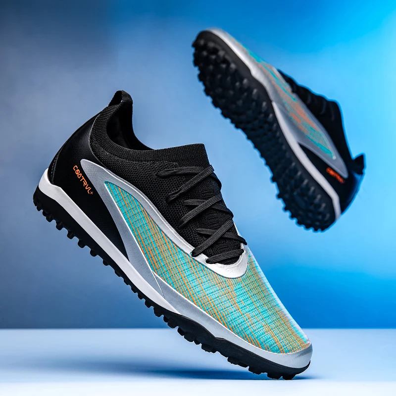 New Men Professional Unisex Soccer Shoes Sport Ultra-light Football Boots Cleats Grass Non-slip Training Match FG/TF