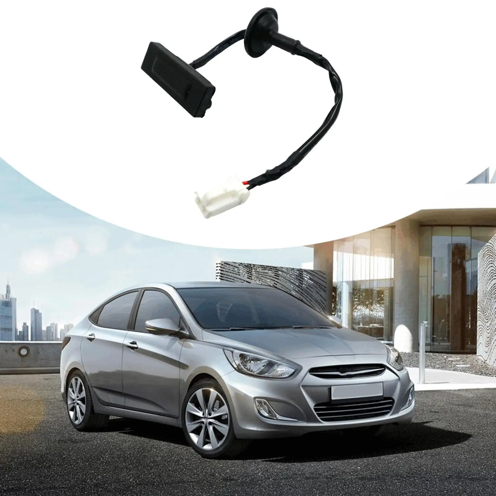 

Практичный переключатель открывания багажника, простая установка, сменный аксессуар для кнопки для автомобиля Kia Picanto 2011-2017