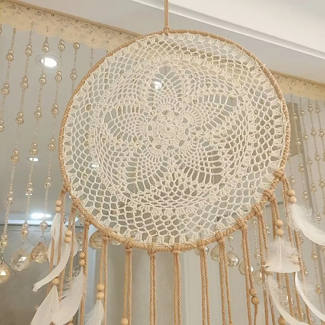 Dreamcatcher Tapestry Feather Dream Net Woven Pendant Home Bedroom Wall Aerial Charm