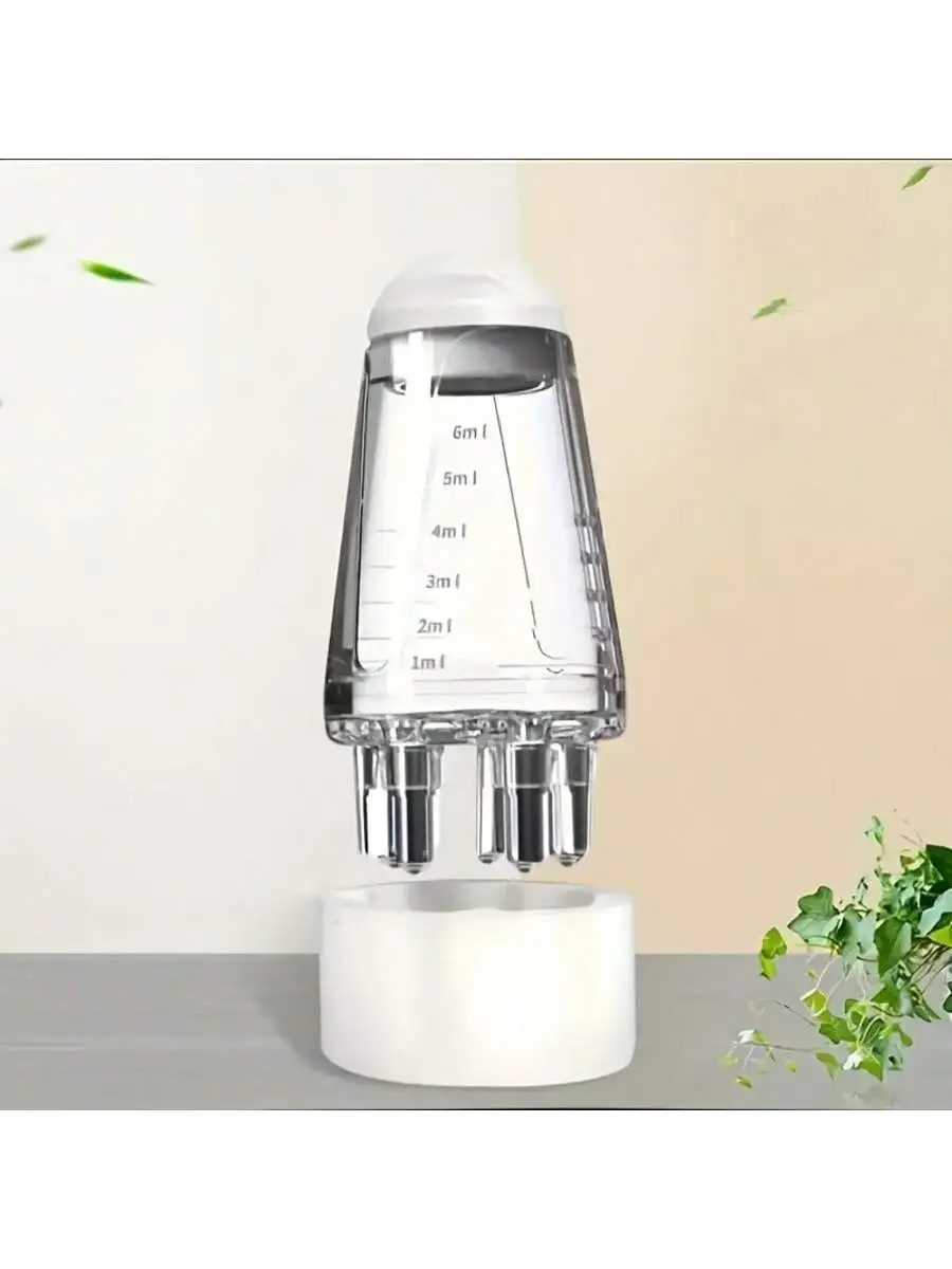 

1 portable handheld essential oil roller comb - small size suitable for ordinary hair texture, scalp massage and oil distributio