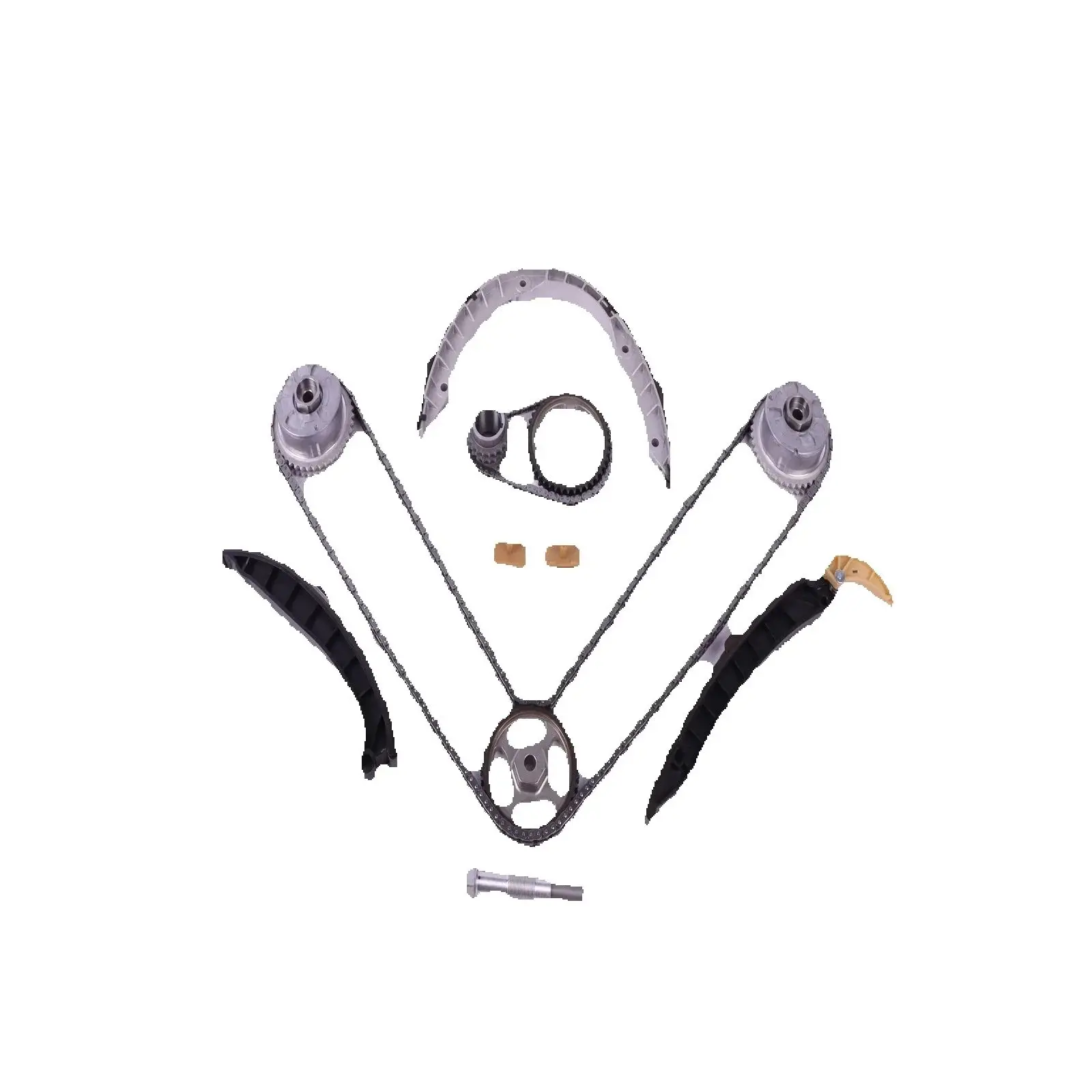 

Комплект цепи ГРМ с регулятором распределительного вала для Porsche Cayenne Panamera 4.8 94810505123