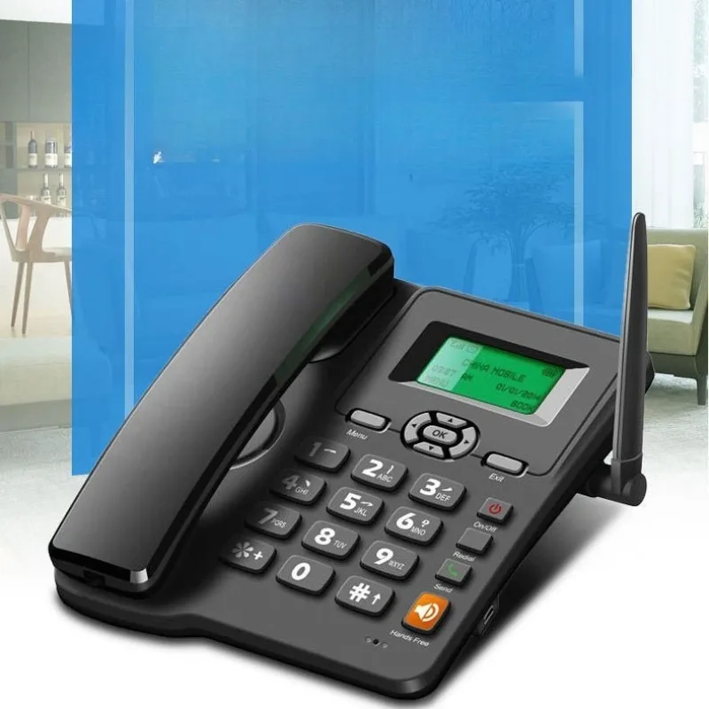 Wireless card phone Dual SIM multi-language radio