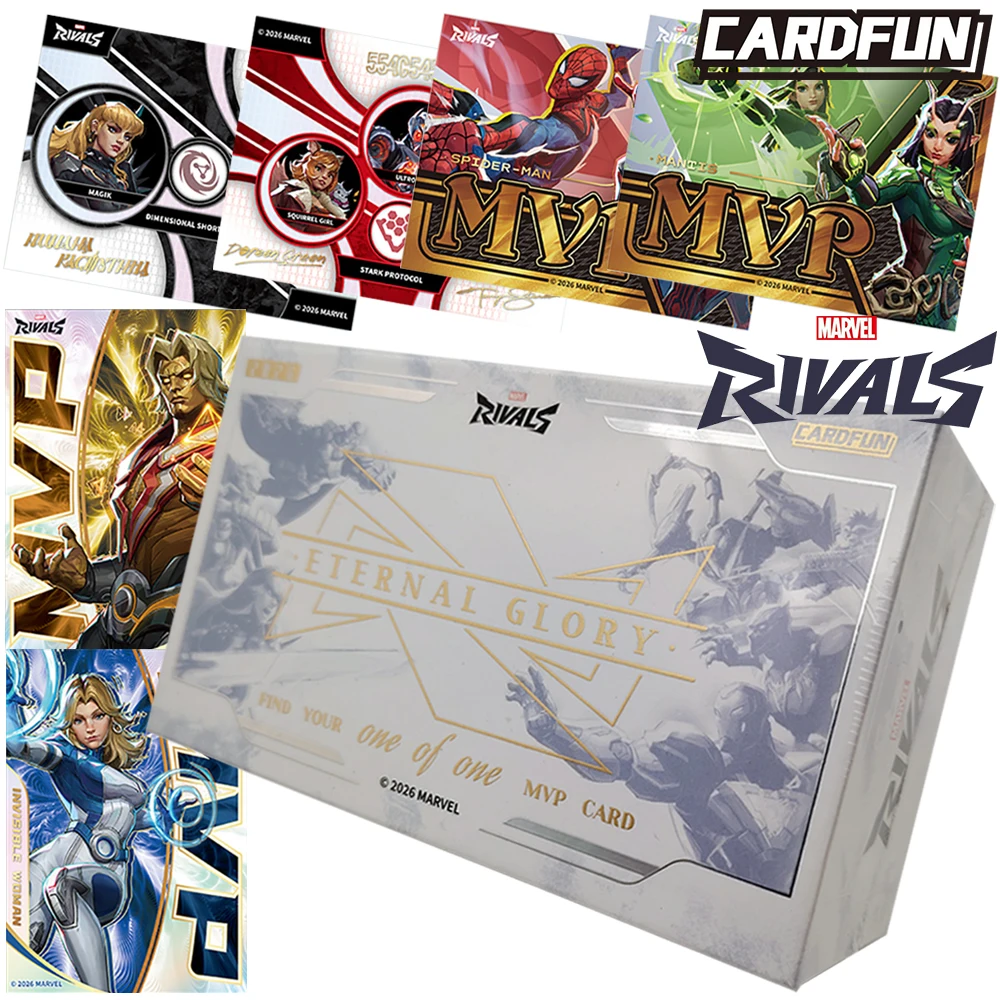 

New Card.fun Genuine Marvel Rivals Collection Card Christmas Surprise Gifts Shooting Game Handsome Character Limited Card Toys