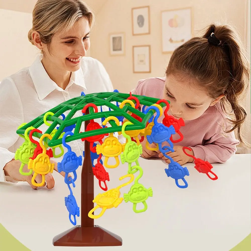 Divertente scimmia sospesa per bambini giocattolo di equilibrio gioco da tavolo scimmia arrampicata albero giocattolo gioco di equilibrio giocattolo per bambini