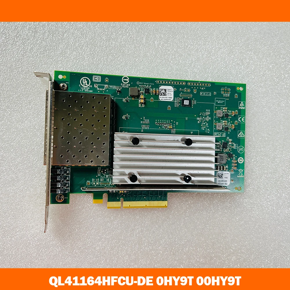 For DELL QL41164HFCU-DE four port 10 Gigabit Ethernet card 0HY9T 00HY9T