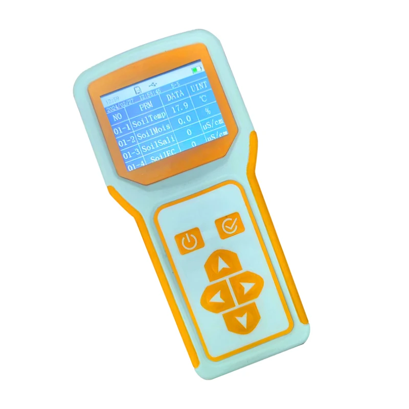 StrongFirst 8-in-1 Soil Tester NPK/PH/EC Analyzer Humidity Sensor Moisture Nutrient Monitor Environmental Sensing PH 3-10